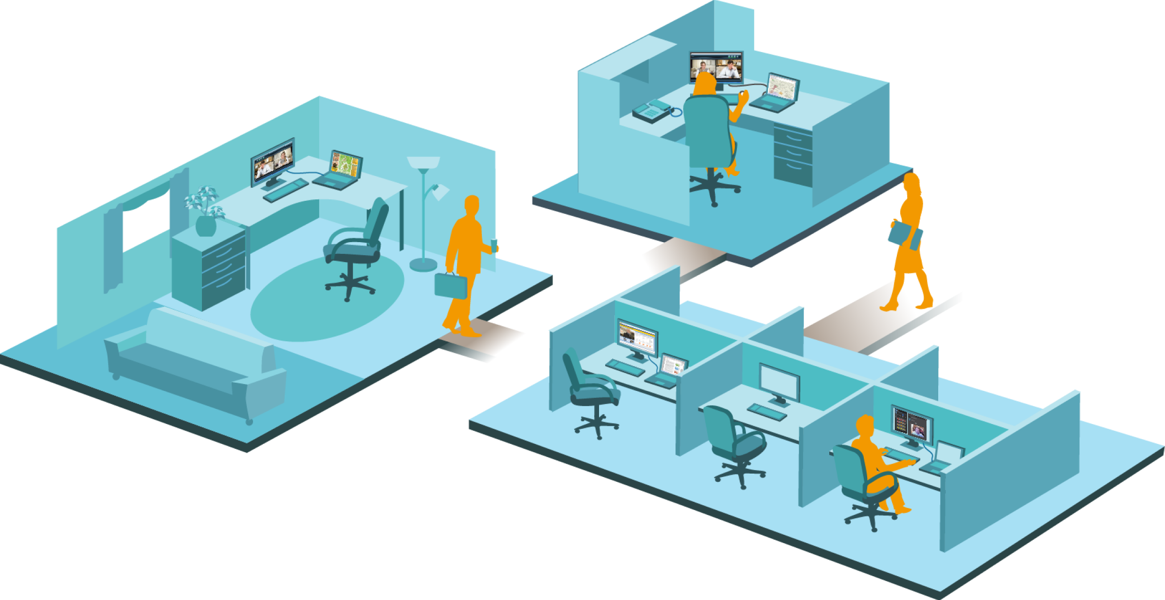 Flexstation monitor illustration