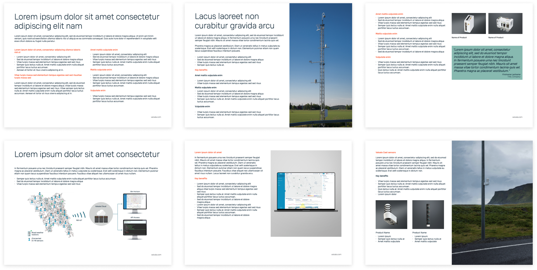 Grid of new eBook template