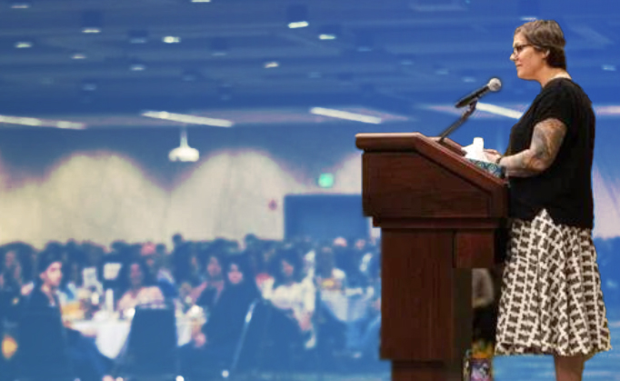 Photo of Stephanie Land from the event